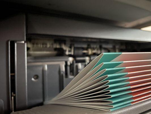 Digitally Printed Folding Brochures