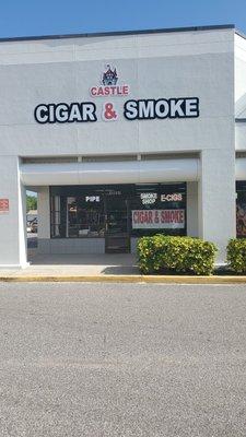 Cigar and smoke castle