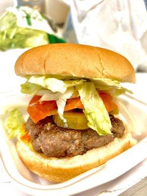 Homemade Hamburger