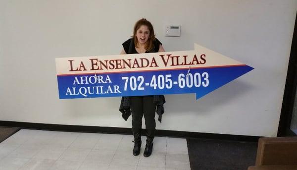 Las Vegas Flag & Sign