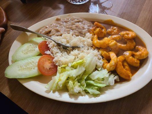 Camarones a la diabla