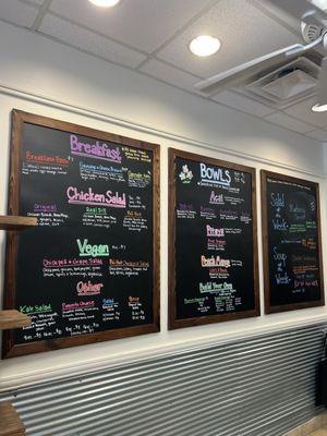 Menu at the Square location