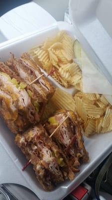 Yum club panini!