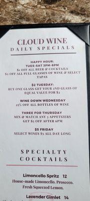 Cloud Wine
