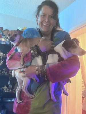This is me and my free babies right now on the streets because of the eviction?