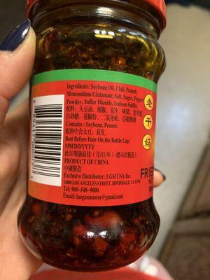 Ingredients that cause cancer.