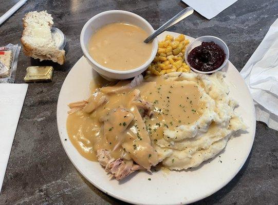 Turkey Dinner all white meat