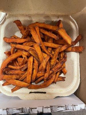 Sweet potatoe fries