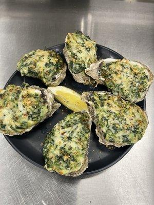 Baked Oysters Whitewater Rock a Oyster
