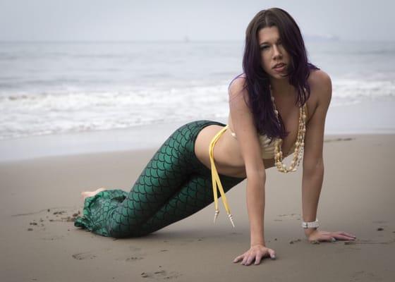 That purple ombré though!!