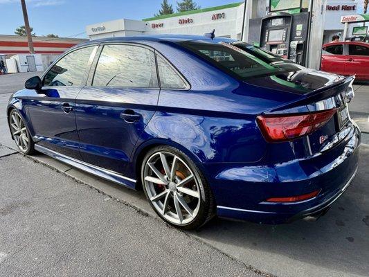 First time they washed it; (sept 27, 2025) great job.