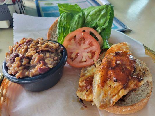 Cajun Catfish Sandwich