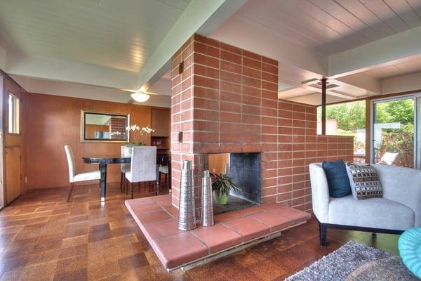 841 Alvarado- wrap-around fireplace