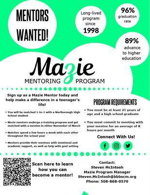 Mazie Mentoring Program