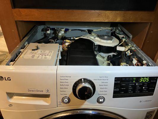 Washer/dryer combo done