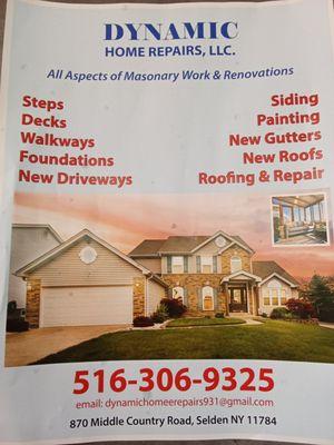 Dynamic Home Repairs