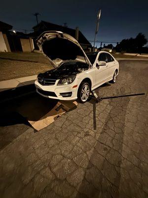 A Mercedes Imports Service