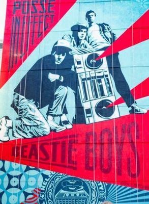 Beastie Boys 'Posse in Effect' Mural