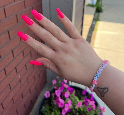 Acrylic nail set