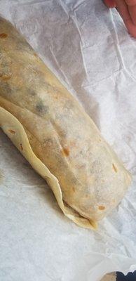 Chorizo Breakfast Burrito