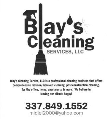 Blay’s Cleaning Services