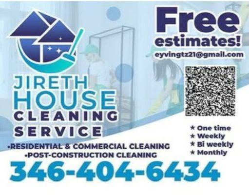 Jireth House Cleaning Services
