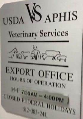 Usda -Aphis-vs