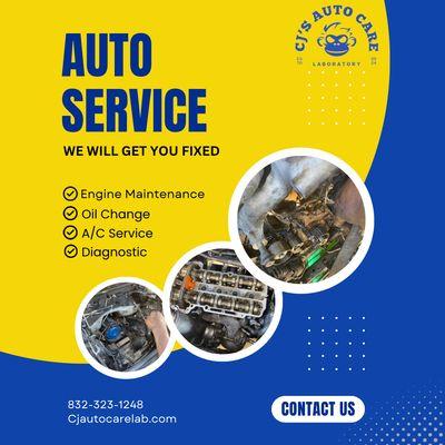 CJ Auto Care Laboratory