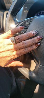 Fresh gel manicure!!