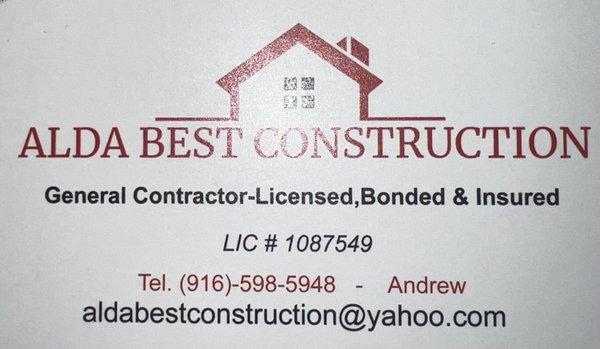 Alda Best Construction
