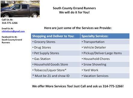 South County Errand Runners