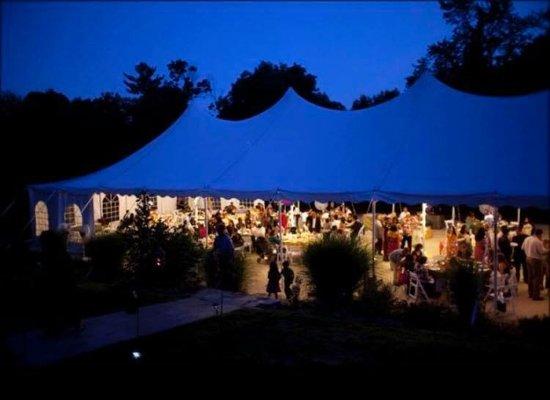 Riverfront wedding and event venue location.