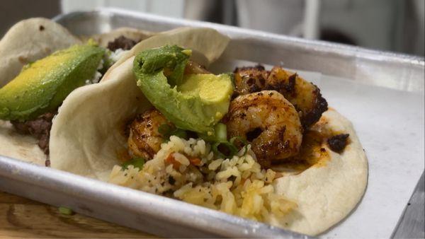 Shrimp taco