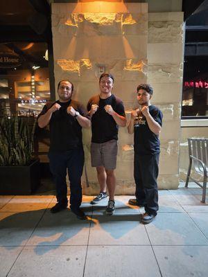 Some friends ive met through Licona Boxing!