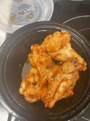 Honey BBQ "wings"