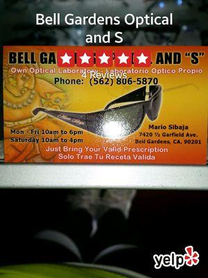 Bell Gardens Optical and S