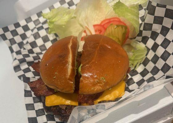 By far the best burger I've had in a bar in SA!