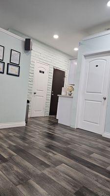 A tranquil waiting area.