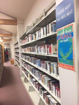 Mansfield Public Library -- 255 Hope Street, Junction of Pratt Street / Route 106, Mansfield Interior