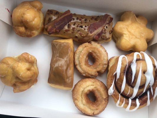 First time trying a maple bacon donut