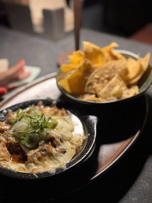 Bean dip (a little greasy but good overall)