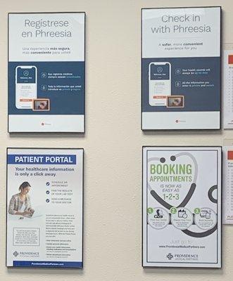 Check in process for this doctor. Make sure you have a smartphone!