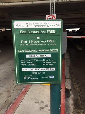 Marshall Parking Garage