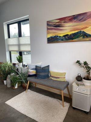 Adorable waiting area