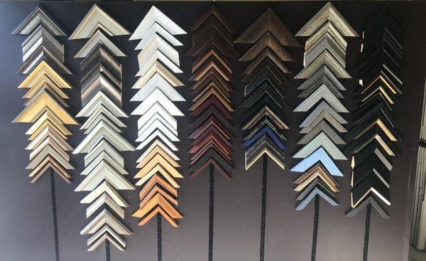 Lots of frame choices available