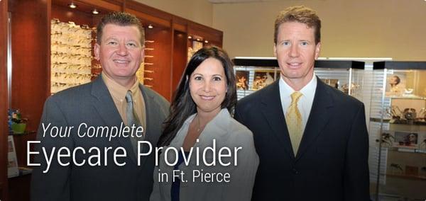 Dr. Mark Moll, Dr. Fonda Moll, Dr. Paul Moll of @fpvisioncare Fort Pierce Vision Care. http://bit.ly/Ft-Pierce-Vision-Care