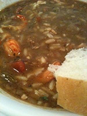 Seafood gumbo