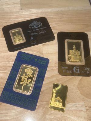 24k Gold bars