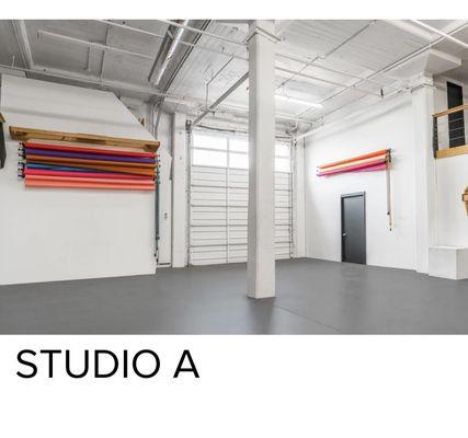 Studio A and 8 Pre-mounted backdrops