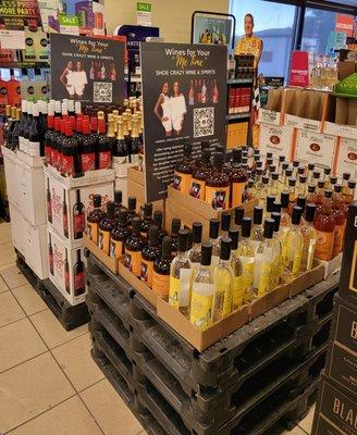 At a retail location